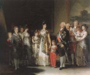 Francisco Goya family of carlos lv oil